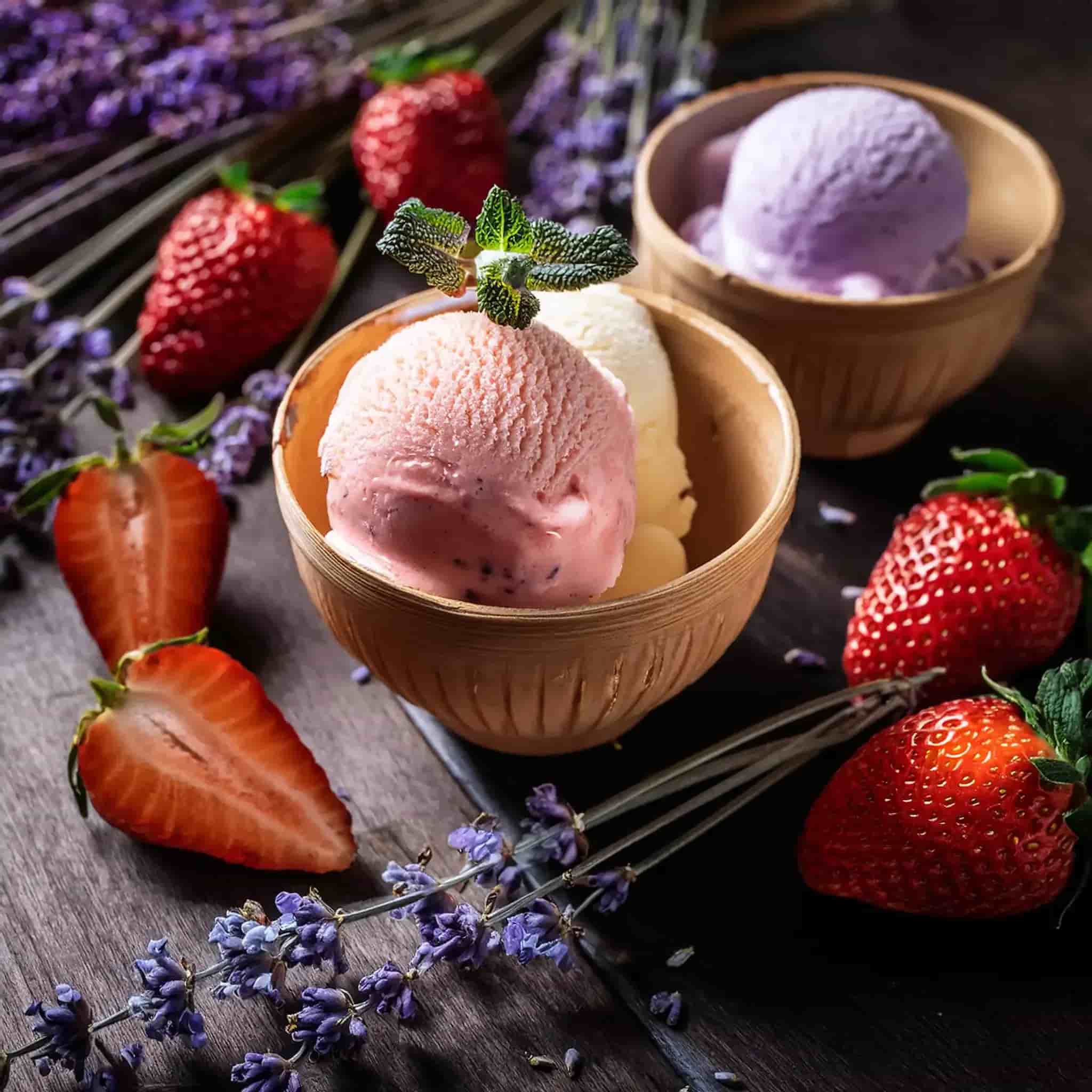 Colored blurred background image